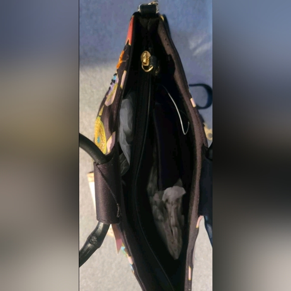 New with tags Gold Mine Totes by Bueno Butterfly Print Purse - Picture 3 of 4